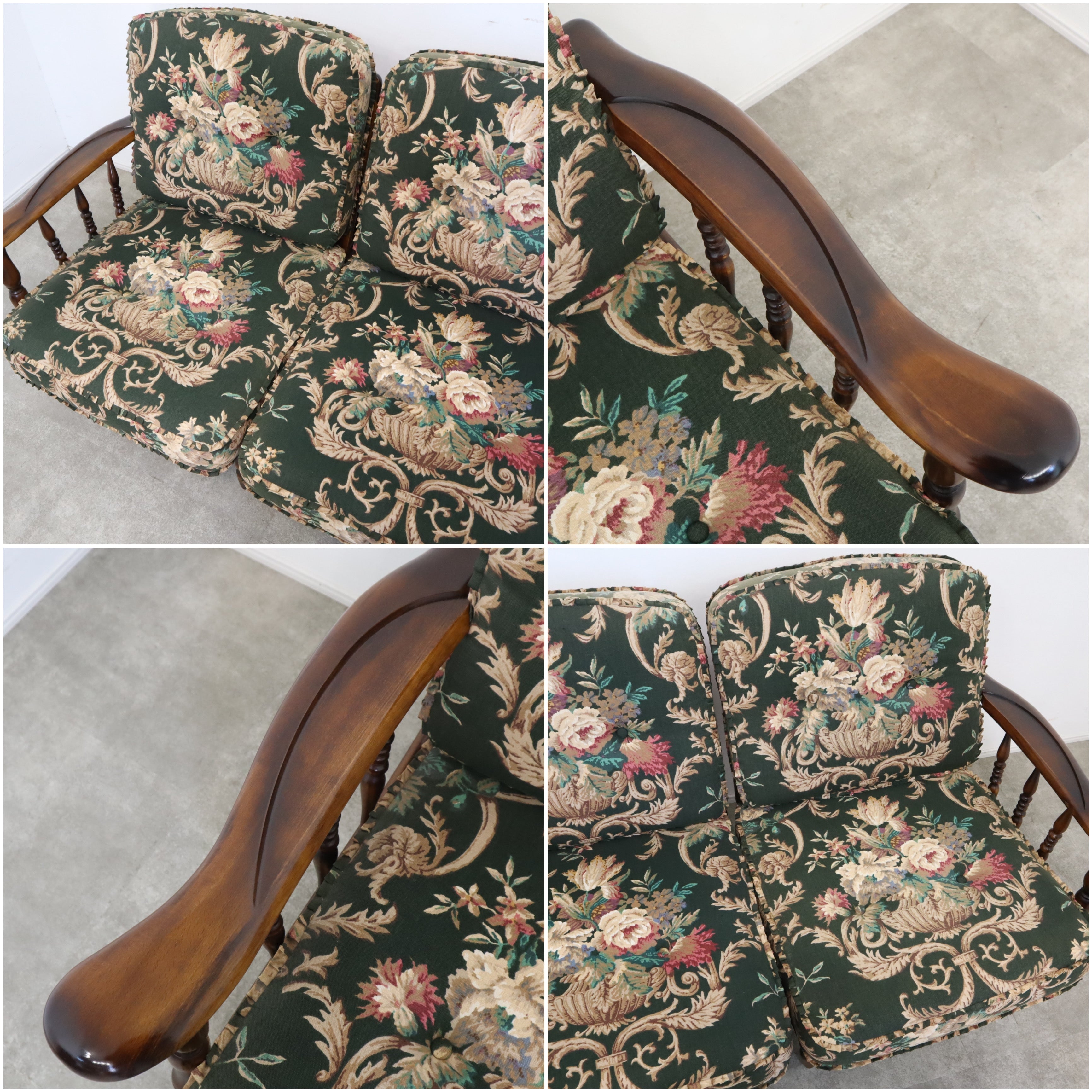 オールドカリモクのヴィンテージ3人掛けソファ – バナルオンライン