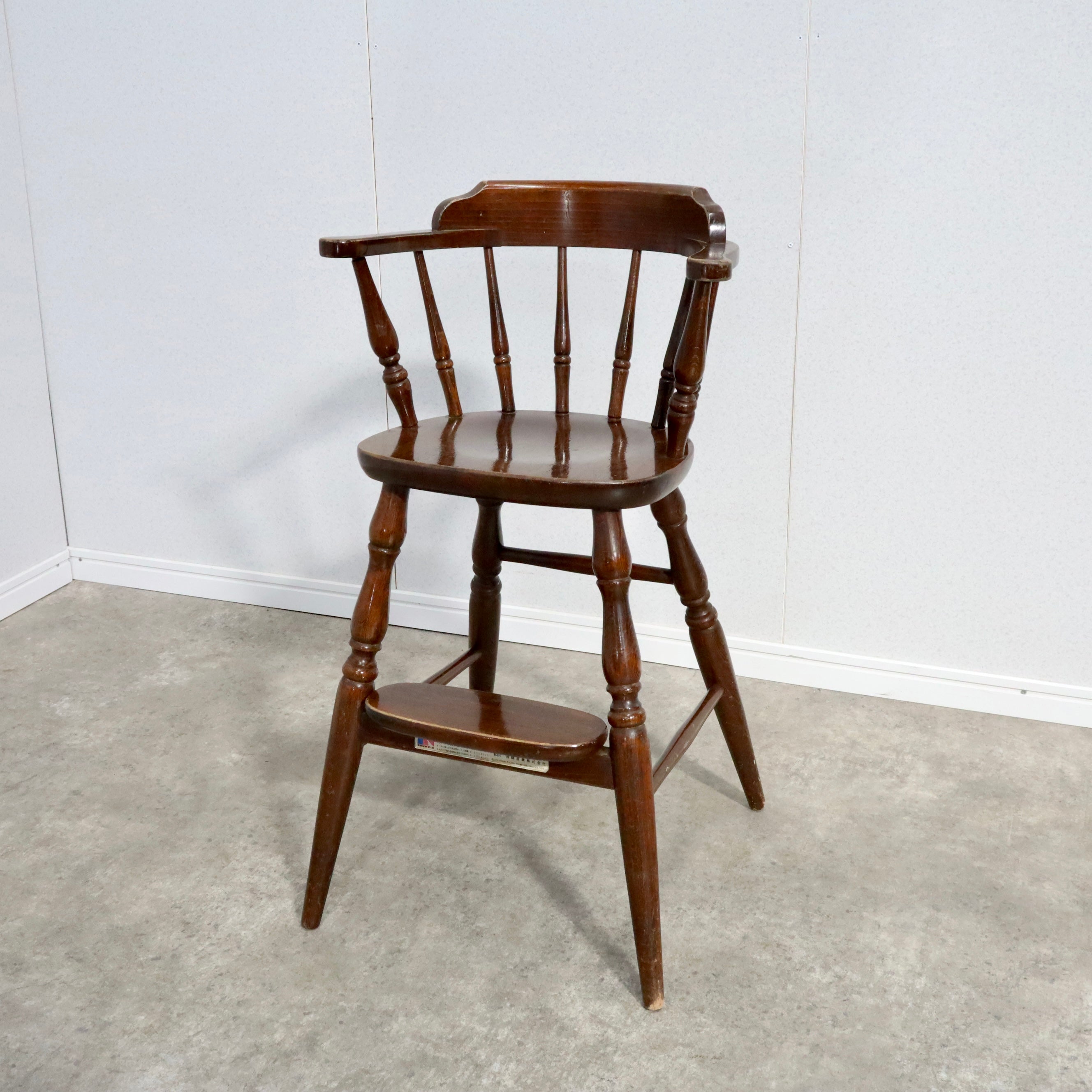 飛騨家具 キツツキ キッズチェア ベビーチェア 子供椅子 イス 木製