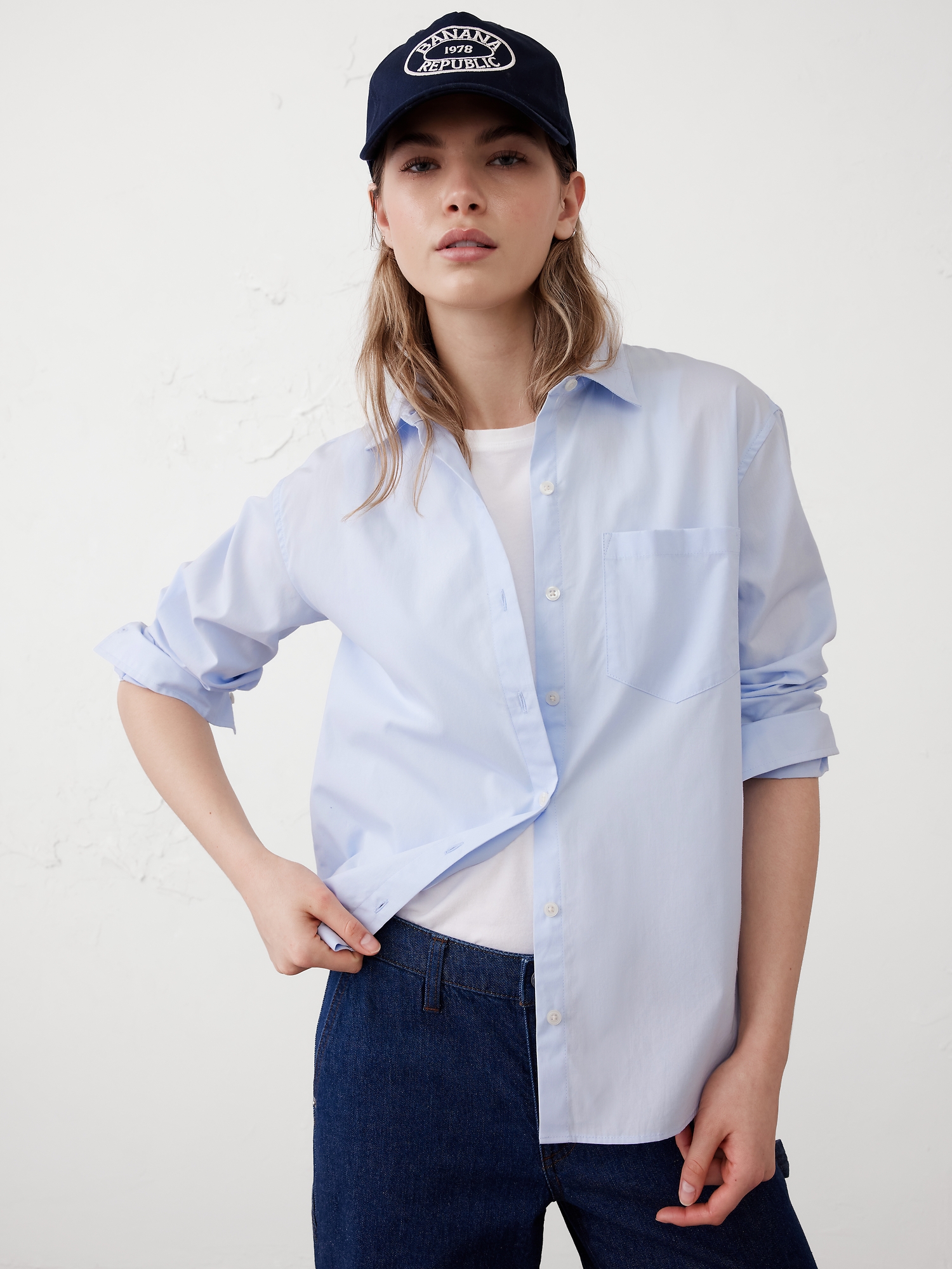 Classic Poplin Shirt | Banana Republic Factory