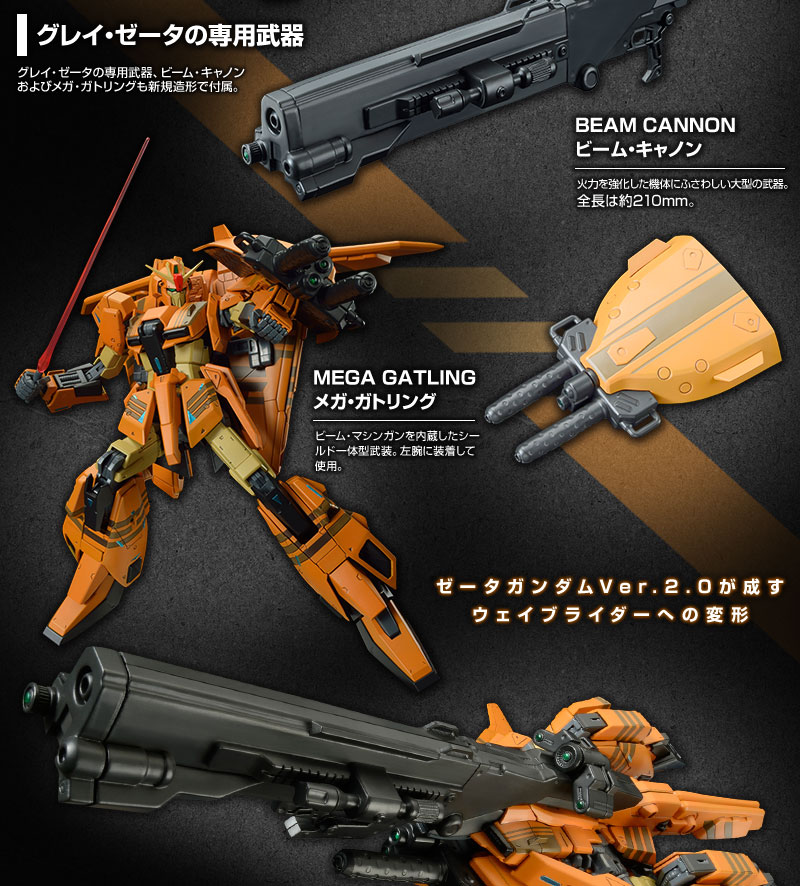 MG 1/100 MSZ-006-3B ｾﾞｰﾀｶﾞﾝﾀﾞﾑ3号機B型 ｸﾞﾚｲ・ｾﾞｰﾀ｜プレミアム