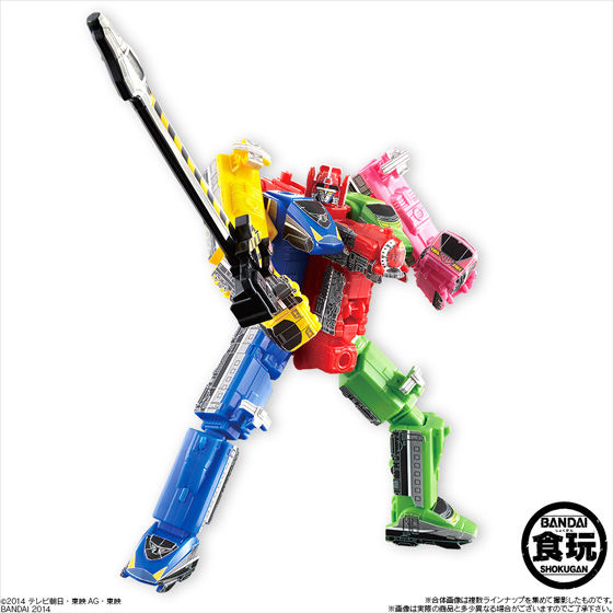 ミニプラ 烈車合体トッキュウオー（12個入） | 烈車戦隊トッキュウ