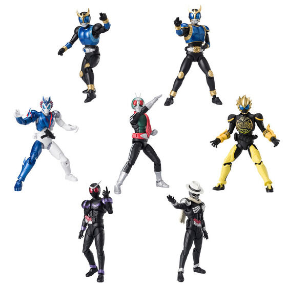 掌動-XX 仮面ライダー4」が6月発売！1号・クウガ ドラゴン・ライジング