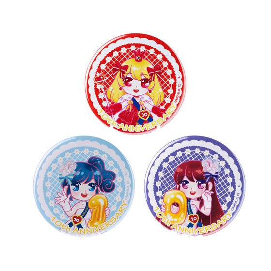 アイカツ アニメイトgirly アイカツ ガーリーレッド いちご 缶バッジ