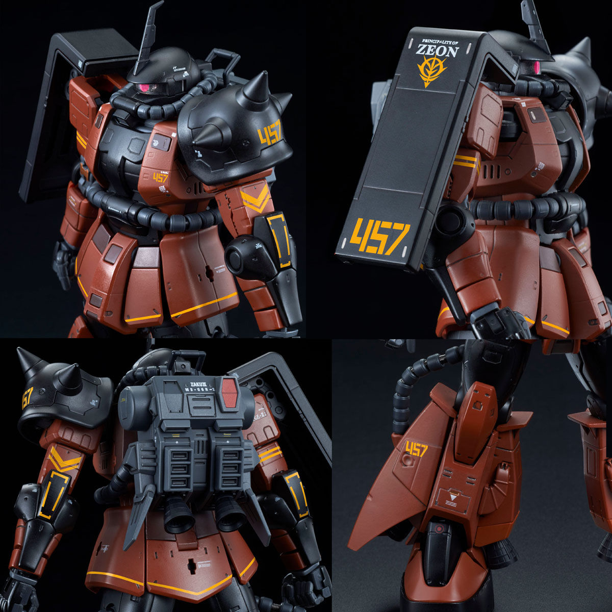 RG 1/144 MS-06R-2 ギャビー・ハザード専用ザクII【2次：2018