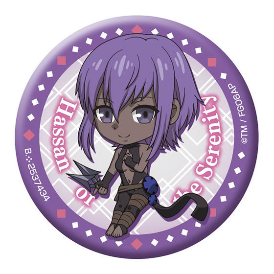 劇場版Fate/Grand Order -神聖円卓領域キャメロット- カプセル缶バッジ