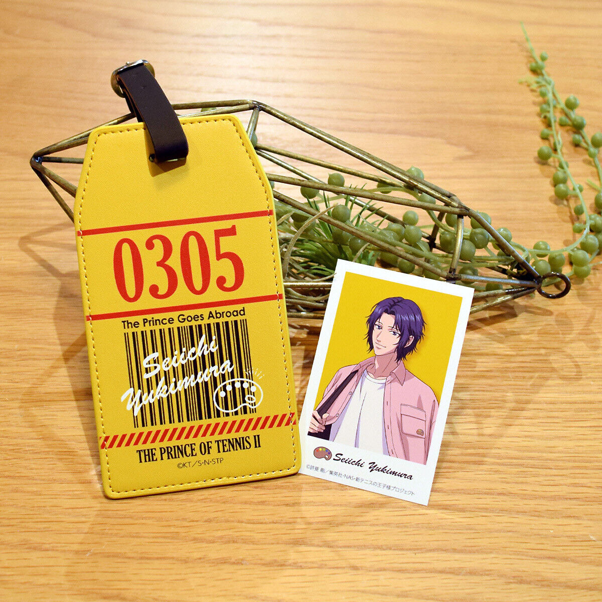 新テニスの王子様 The Prince Goes Abroad Ver.YUKIMURA ラゲッジタグ