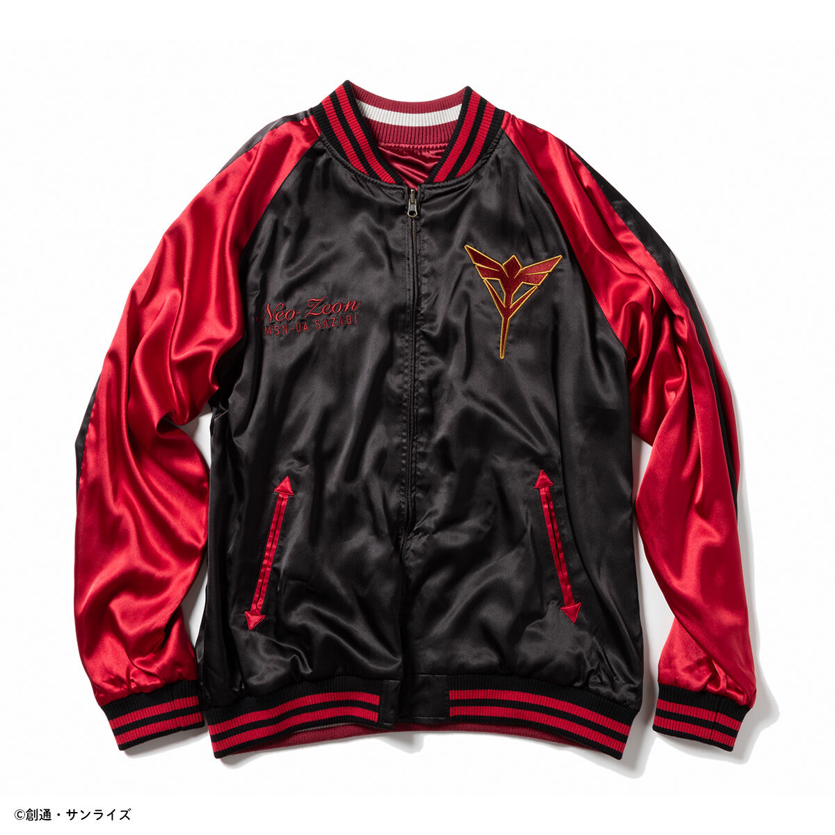 STRICT-G「ガンダムシリーズ」45周年スカジャン サザビー シャア専用