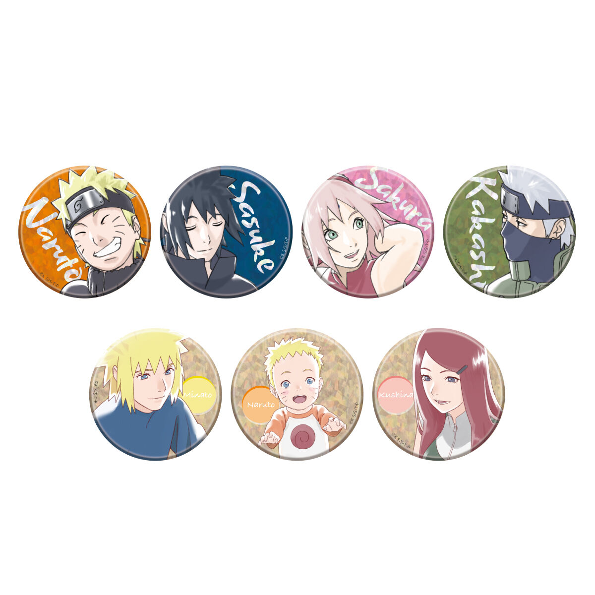 NARUTO-ナルト- 疾風伝 in ニンジャタウン 缶バッジコレクションA