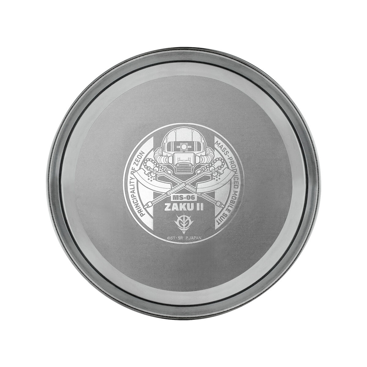 ガンダム ステンレスプレート16cm ザクIIモデル | 機動戦士ガンダム