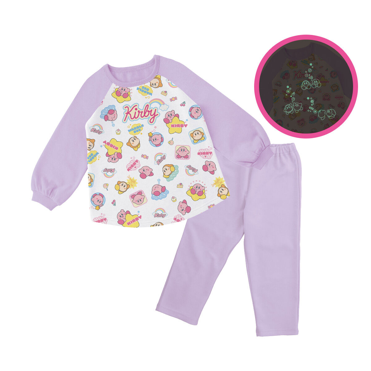 星のカービィ 光る！ダンボールニットパジャマ(B) | 星のカービィ