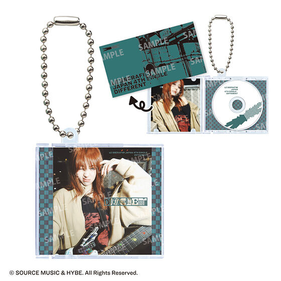 LE SSERAFIM 'DIFFERENT' ミニCDコレクション｜ガシャポンオフィシャル