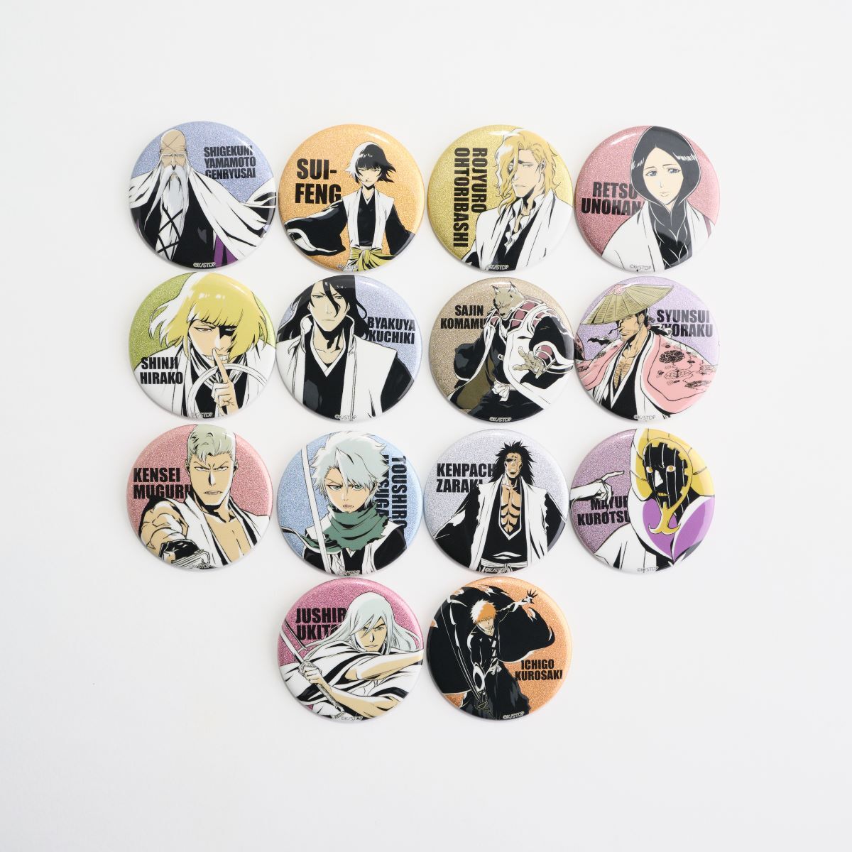数量限定】BLEACH WORLD 缶バッジコレクション ～BLEACH WORLD ver