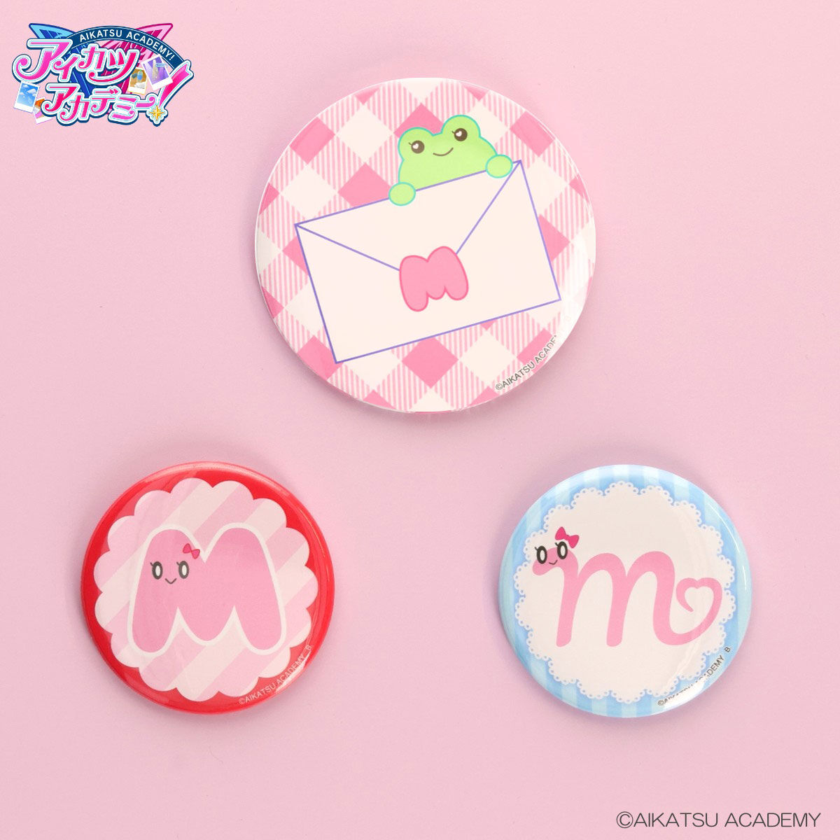凛堂たいむ追加！】アイカツアカデミー！コーディネート缶バッジセット