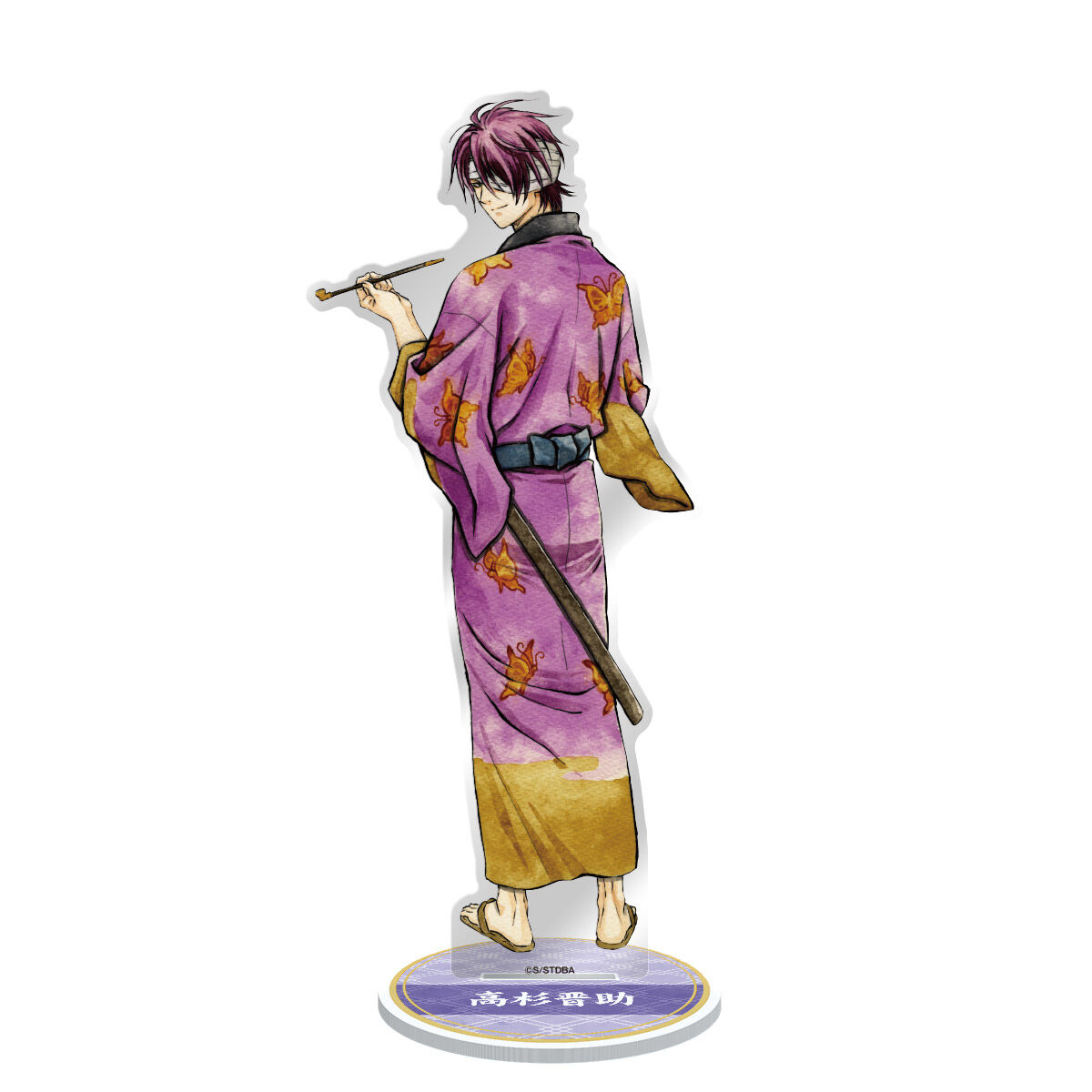も*】様 銀魂坂本辰馬花鳥風月アクリルスタンドまちぼうけ攘夷 銀魂