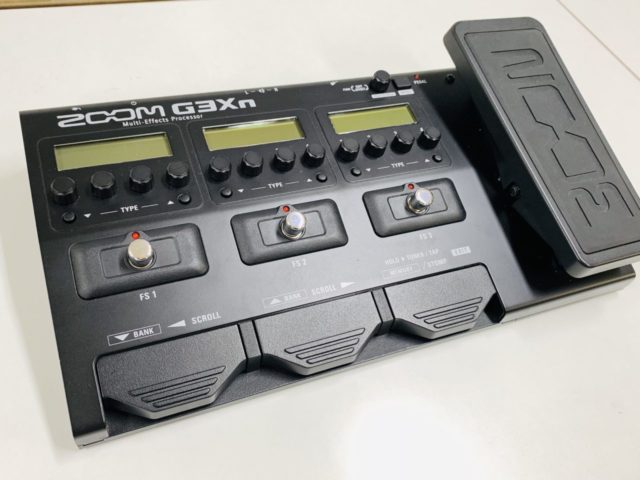 レビュー】コスパの高いマルチエフェクター「ZOOM G3Xn」を使ってみた