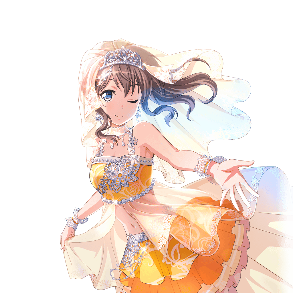 1日だけの新婦] 山吹 沙綾 | バンドリ！ ガールズバンドパーティ！DB