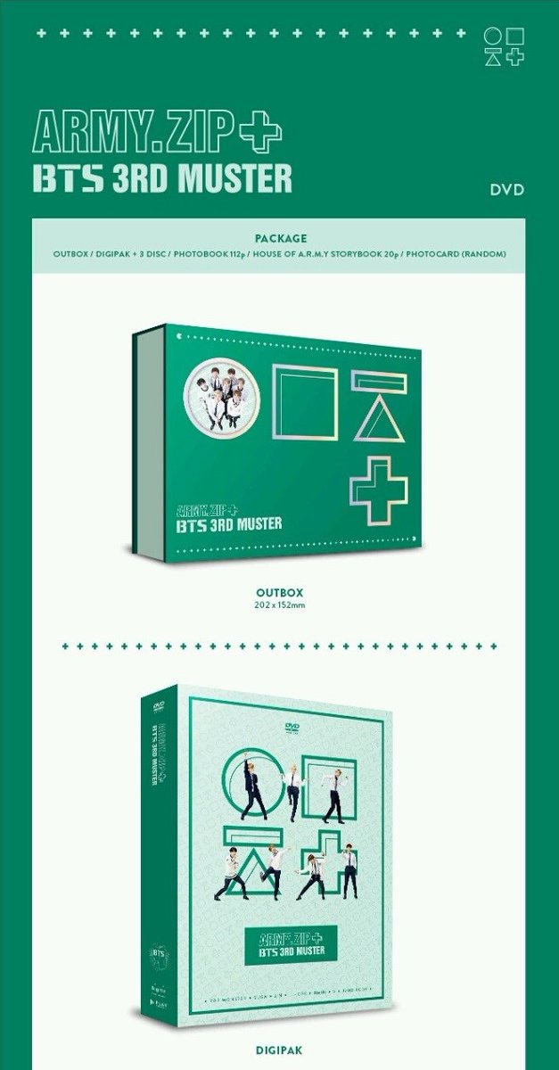 BTS MUSTER ARMY.ZIP DVD 3rd トレカ ユンギ BTS 3rd Muster Seoul