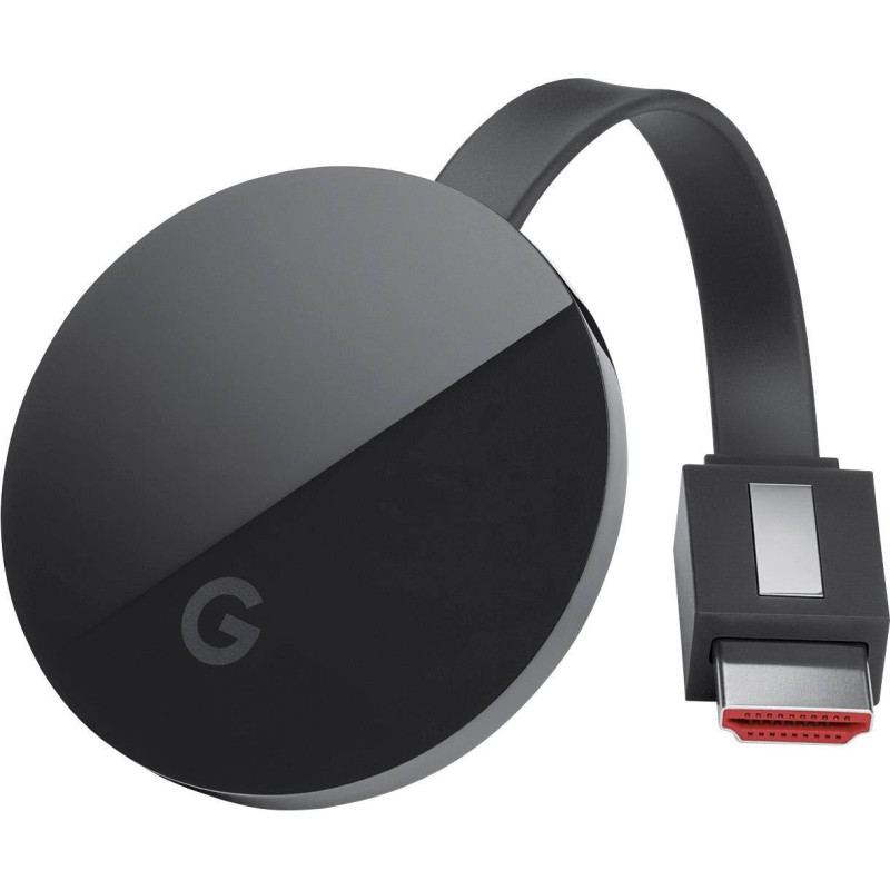 Google Chromecast Ultra 4K Media Player Black | Ultra HD Streaming