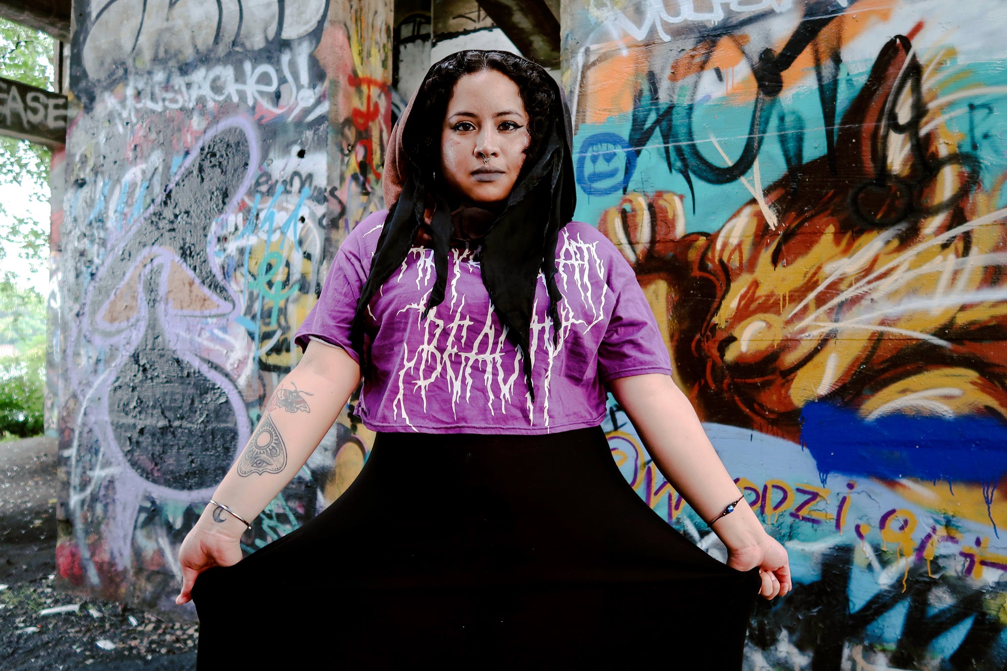 All-Over Print Women's Cropped T-shirt | 190GSM Cotton – Baby Bat