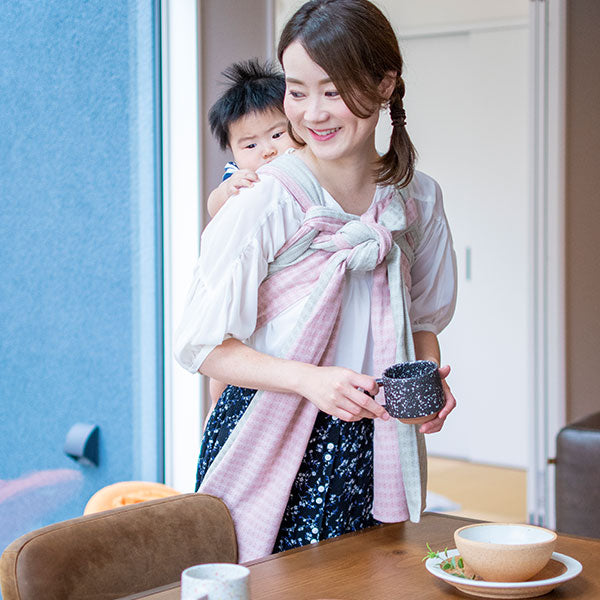 へこおび ダイヤモンド織 Hishi もも×オリーブ（厚手） – 北極しろくま堂