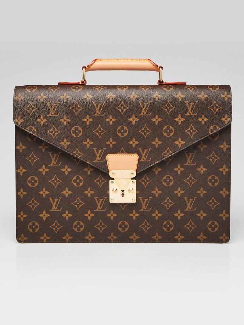 Louis Vuitton Monogram Canvas Serviette Conseiller Briefcase Bag