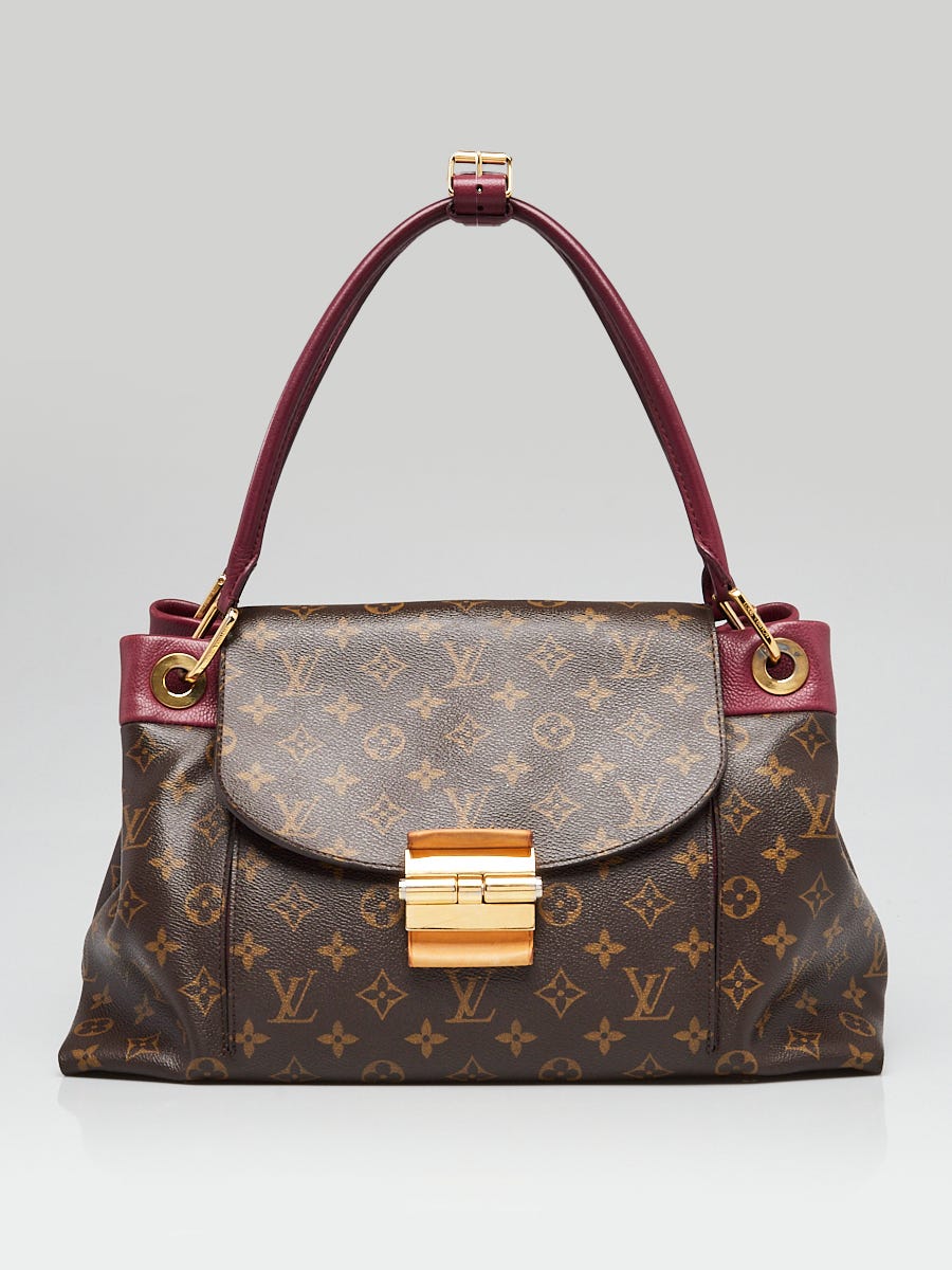 Louis Vuitton Bordeaux Monogram Canvas Olympe Bag | Yoogi's Closet