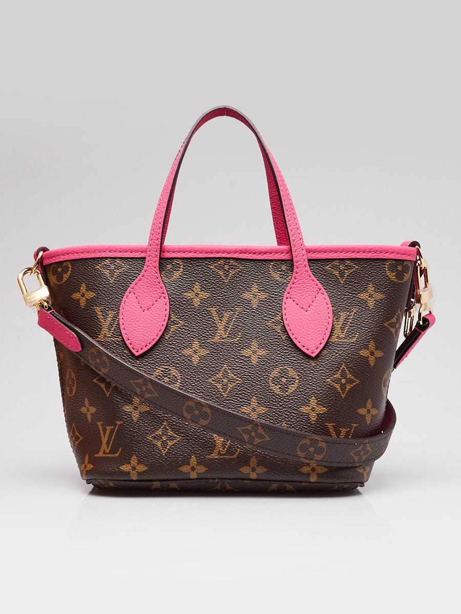 Louis Vuitton Monogram Canvas Rose Pondicherry Leather Inside Out