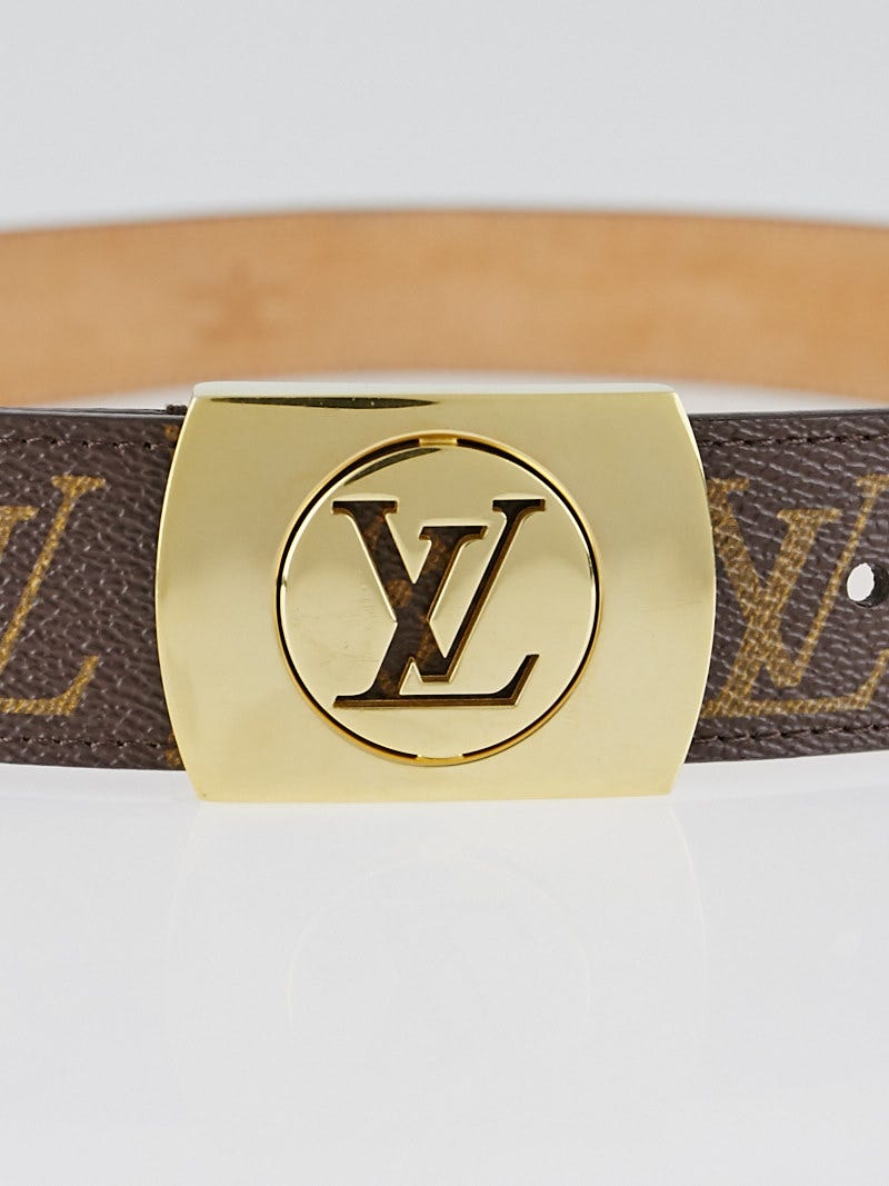 Louis Vuitton Monogram Canvas Fortune Belt Size 80/32 | Yoogi's Closet