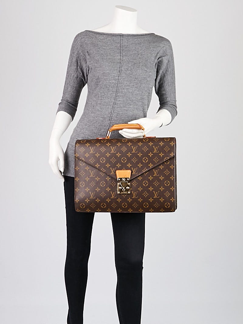 Louis Vuitton Monogram Canvas Serviette Conseiller Briefcase Bag