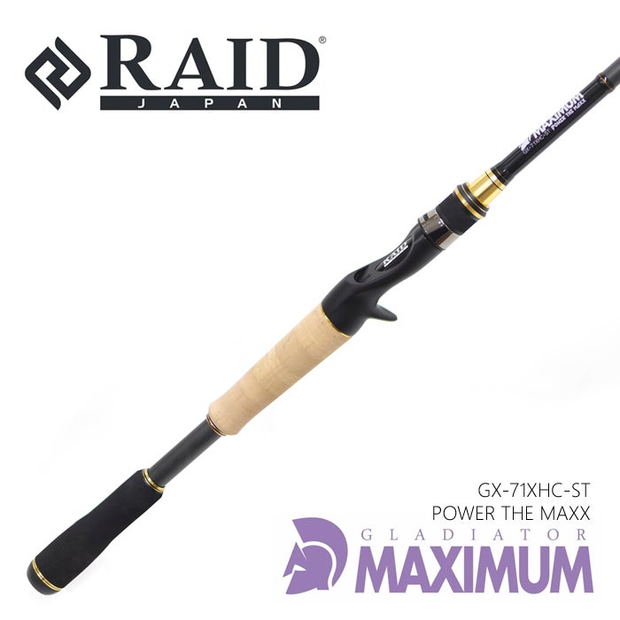 RAIDJAPAN ROD Gladiator Maximum GX-71XHC-ST Power the Maxx and
