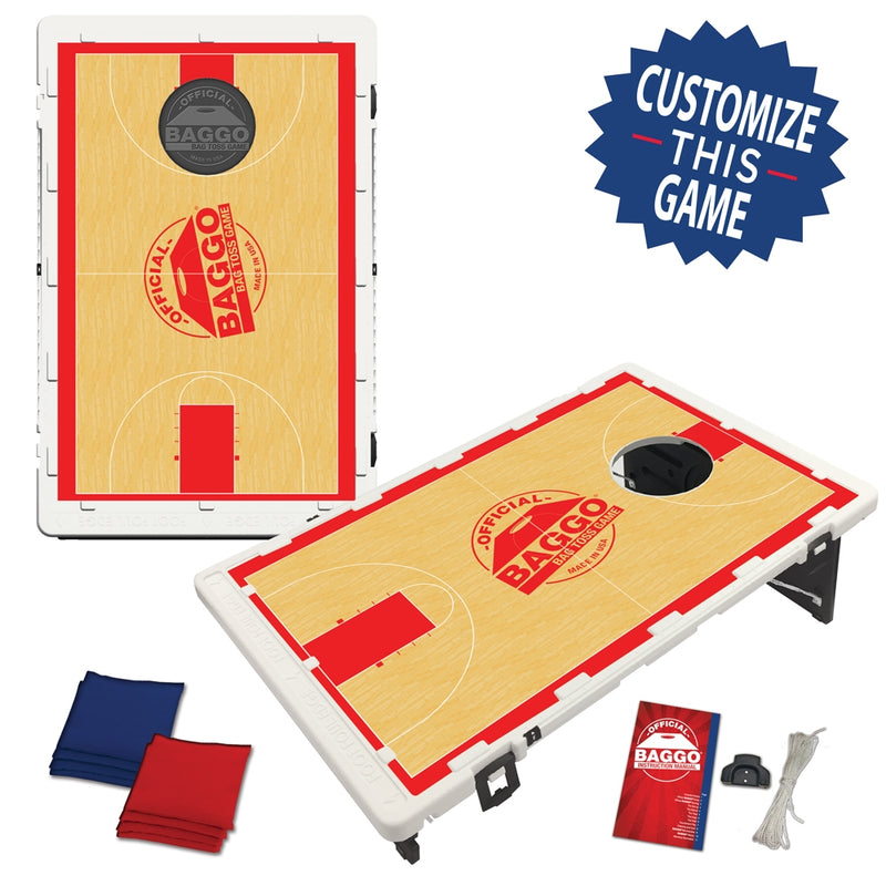BAGGO Basketball Court Bean Bag Toss Game by BAGGO – Baggo Inc