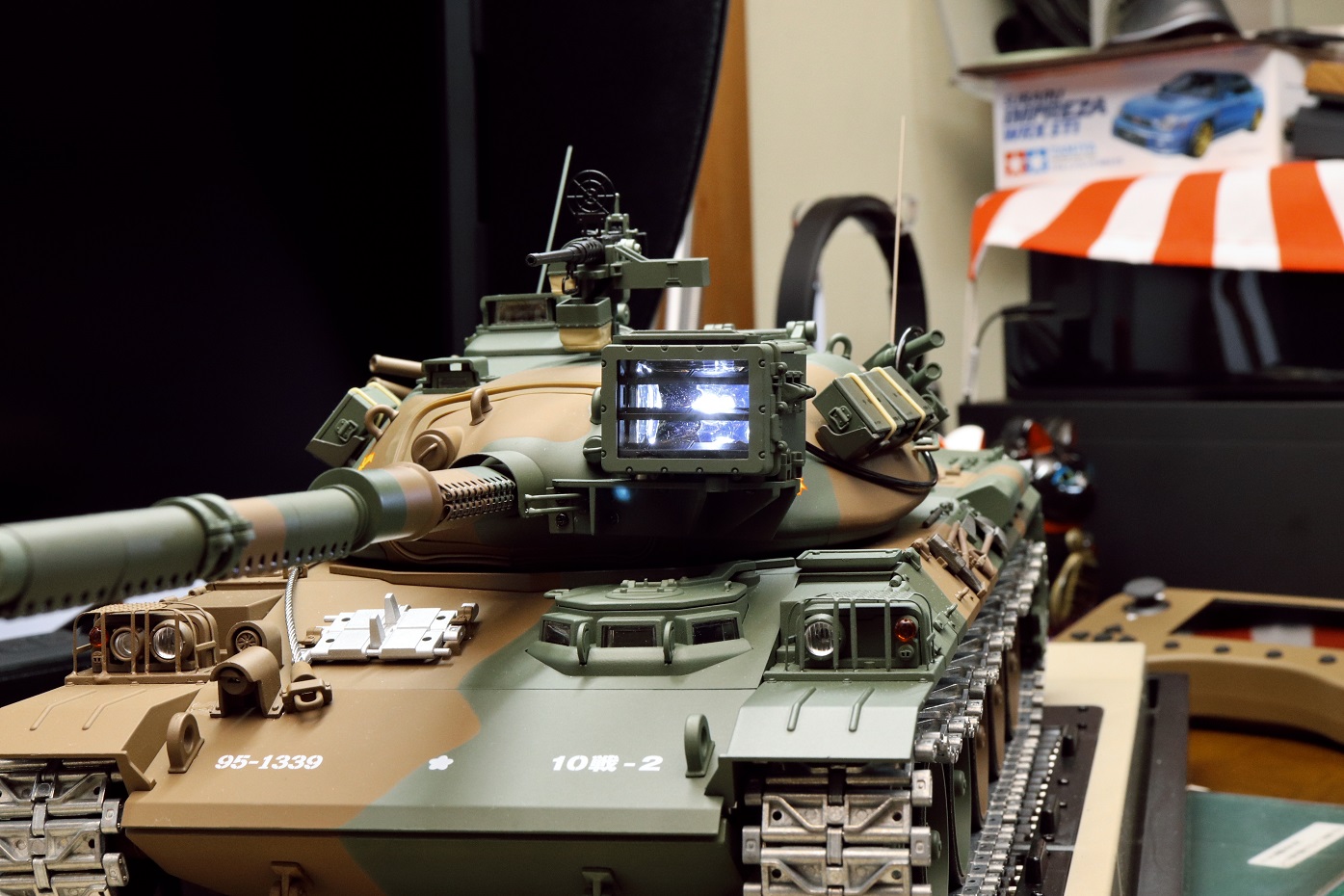 週刊「74式戦車をつくる」定期購読後記(製作レビュー編)1：製作