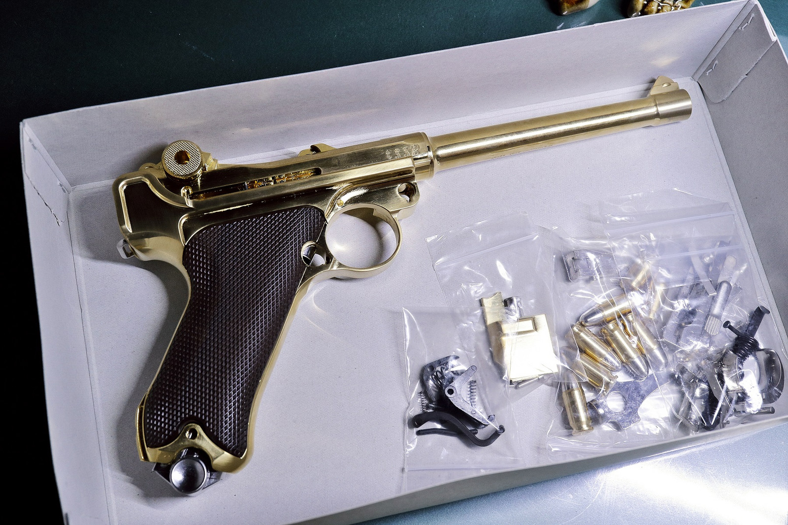 マルシン LUGER P-08 Marine( 全金属) 製作記1：初の全金属モデル