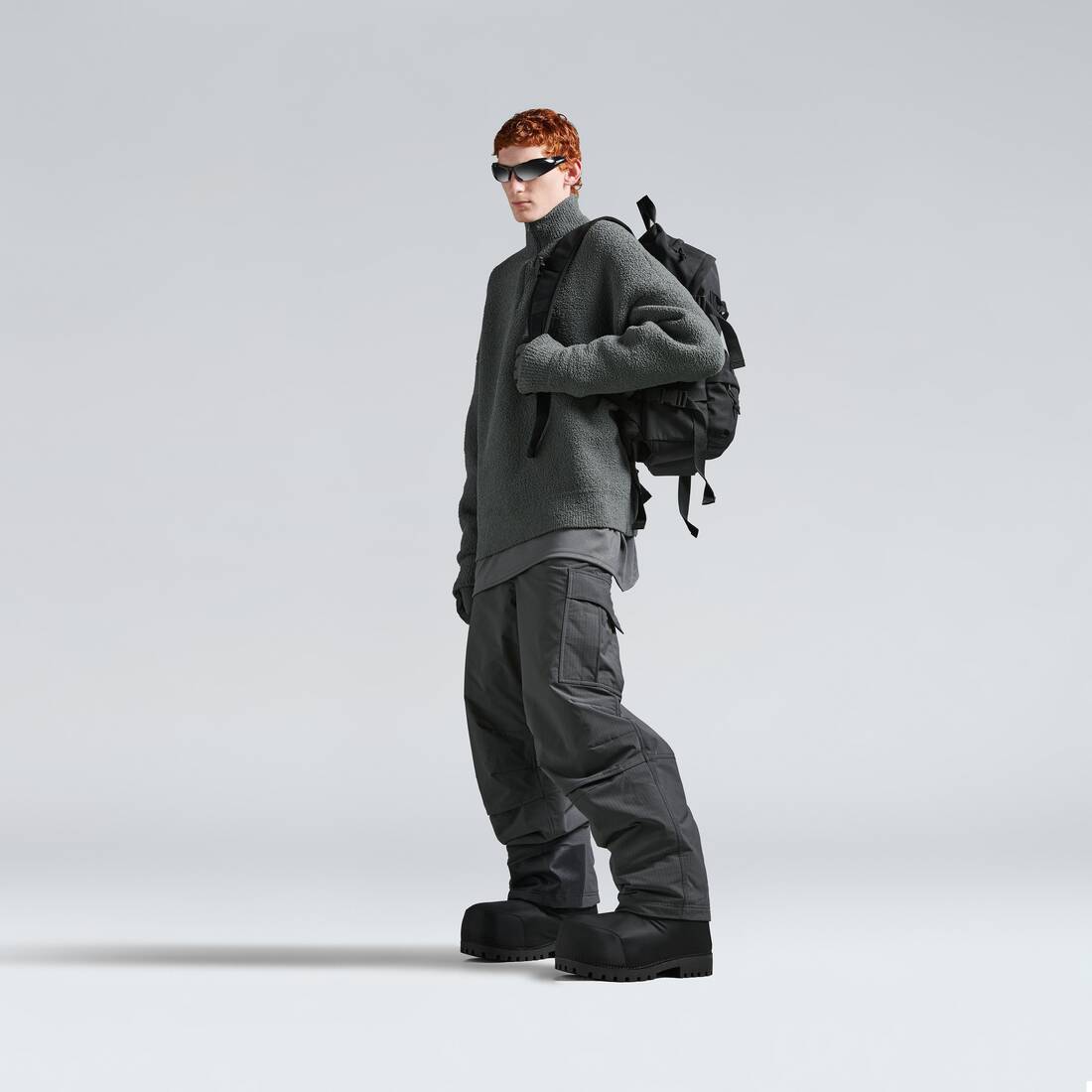 Men's Alaska Low Boot in Black | Balenciaga US