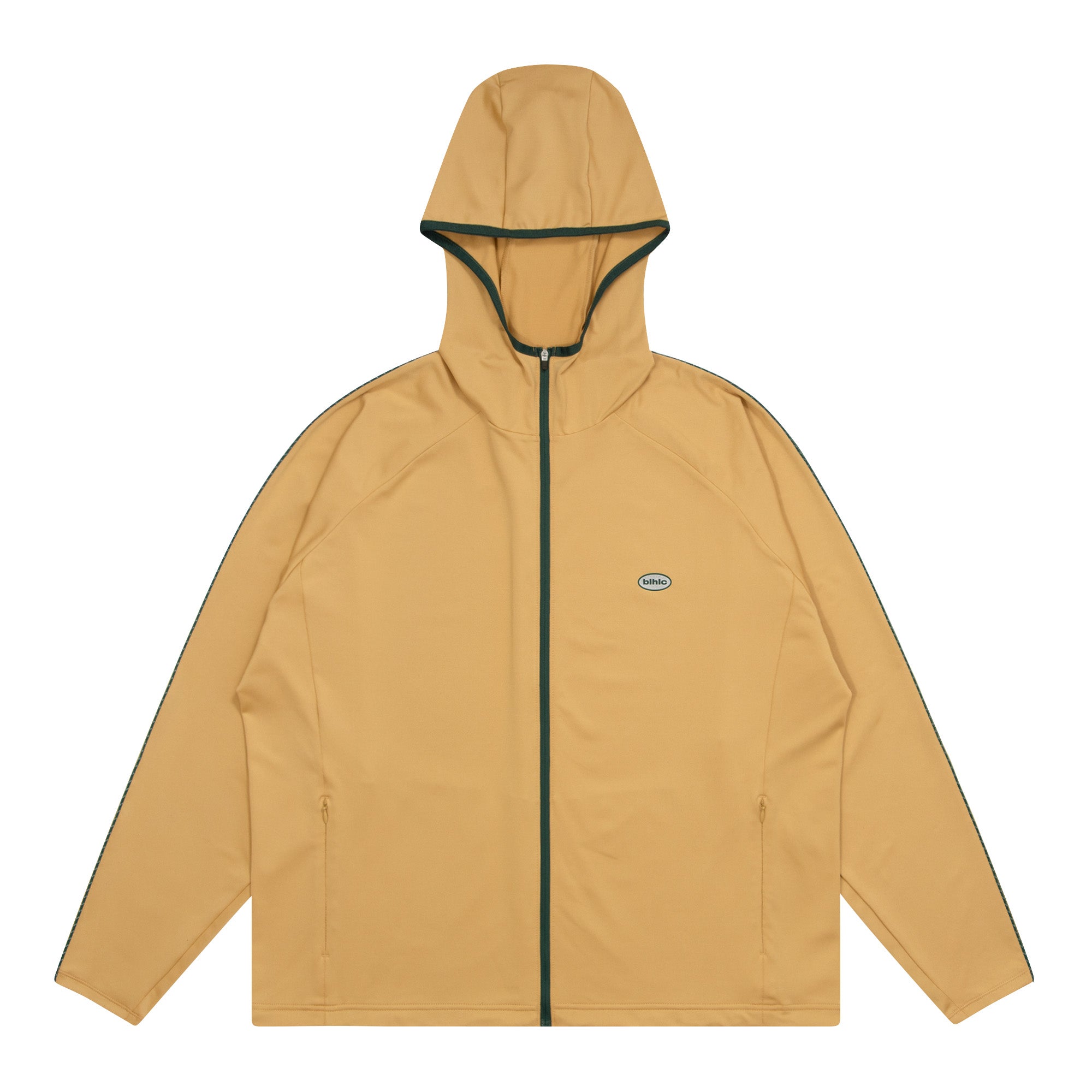 blhlc Oval Logo Hyperstretch Full Zip Jacket (beige) – ballaholic