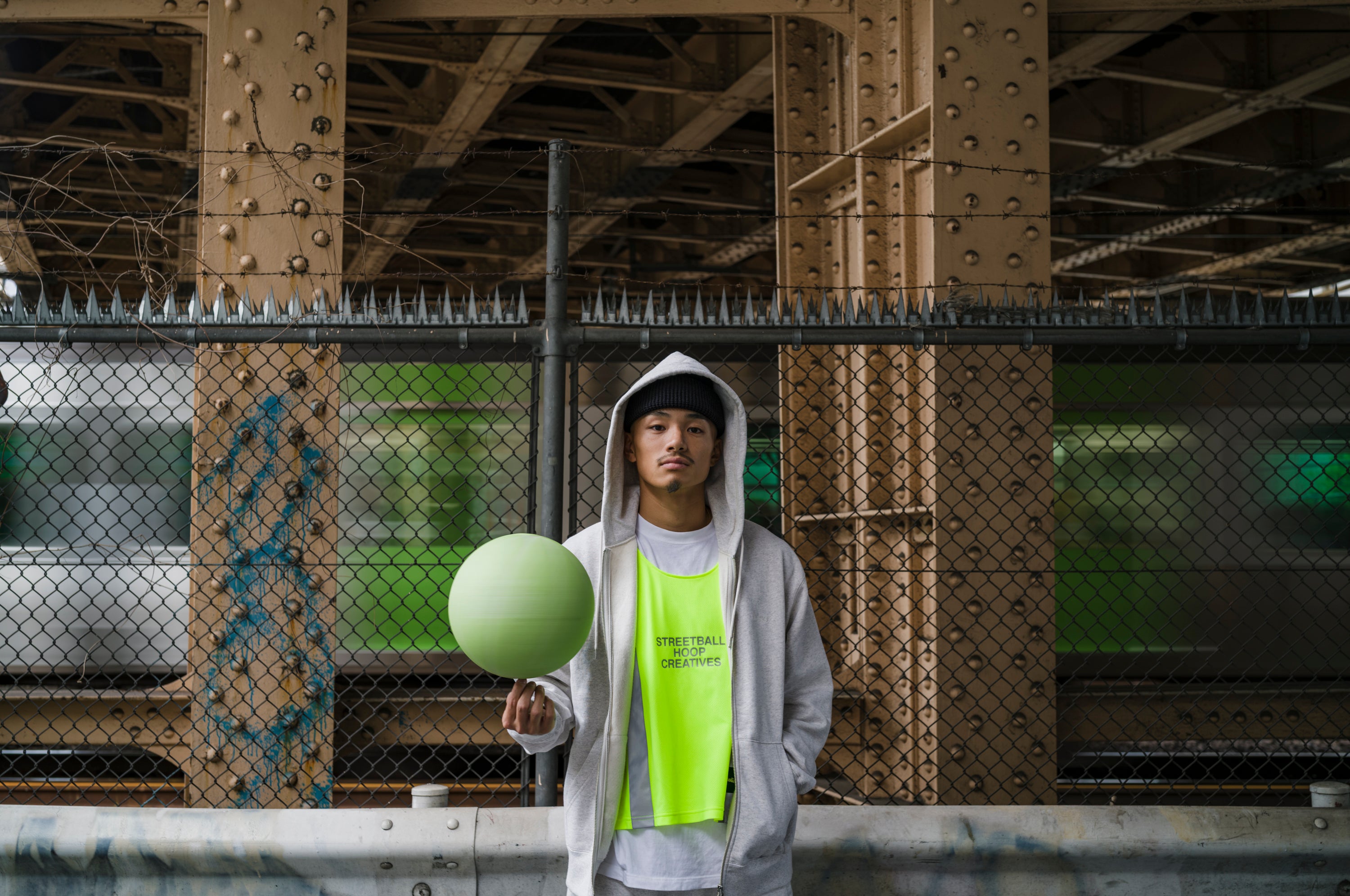 Small Logo Sweat Full Zip Hoodie (ash) – ballaholicオンラインショップ