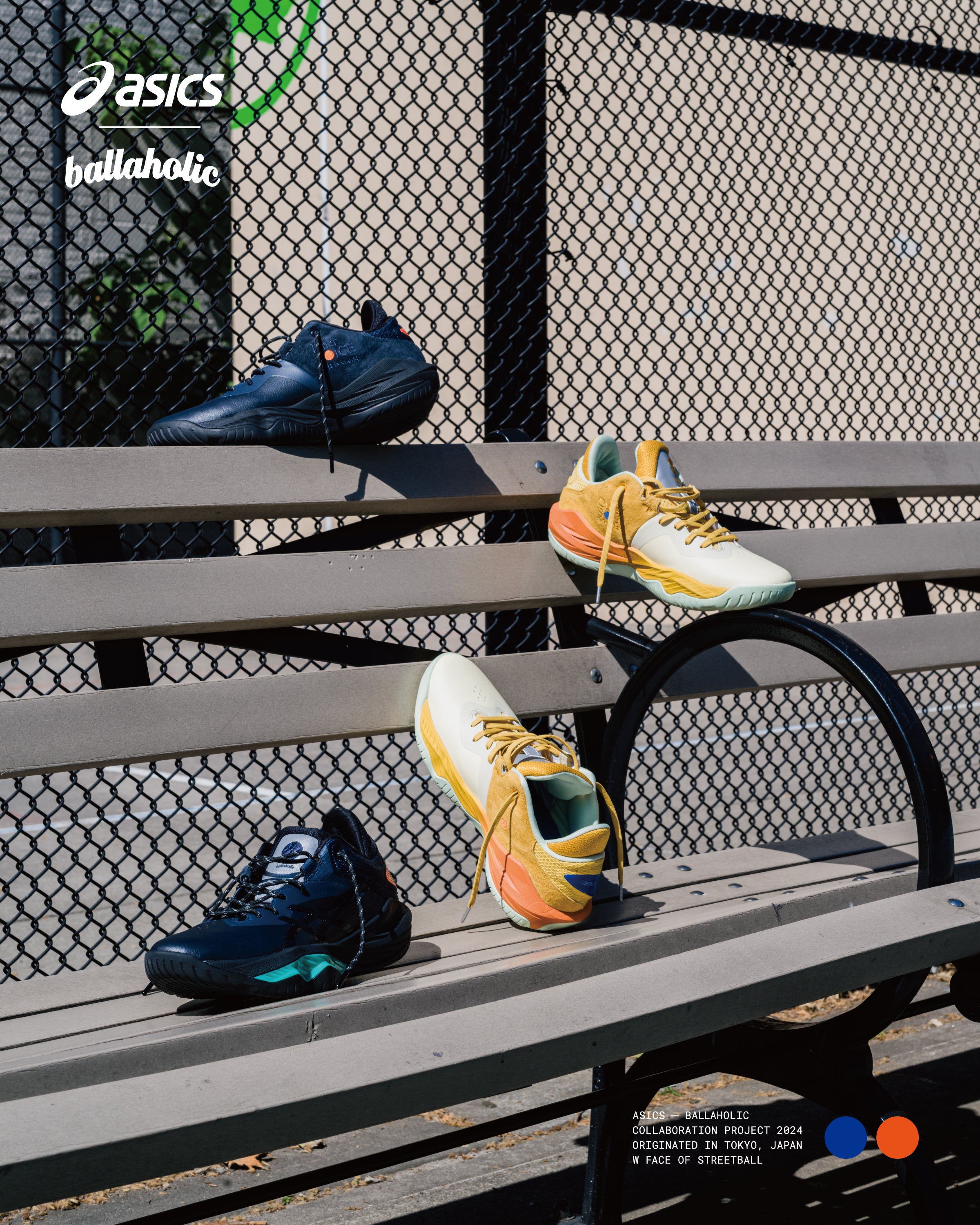 ASICS × ballaholic Collaboration オンラインショップの発売