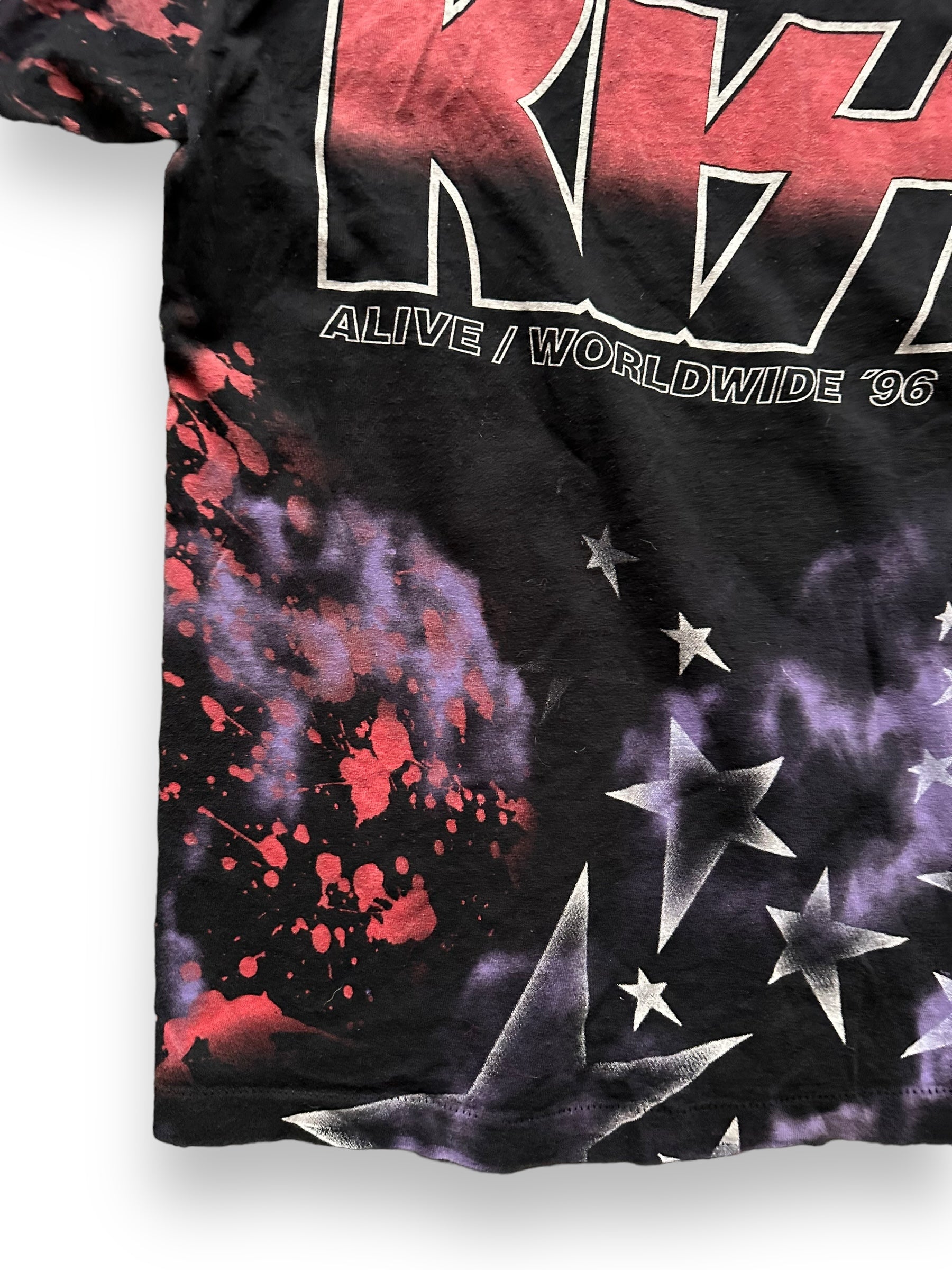Vintage KISS 1996-97 Tour Tee Size L | Barn Owl Vintage Clothing