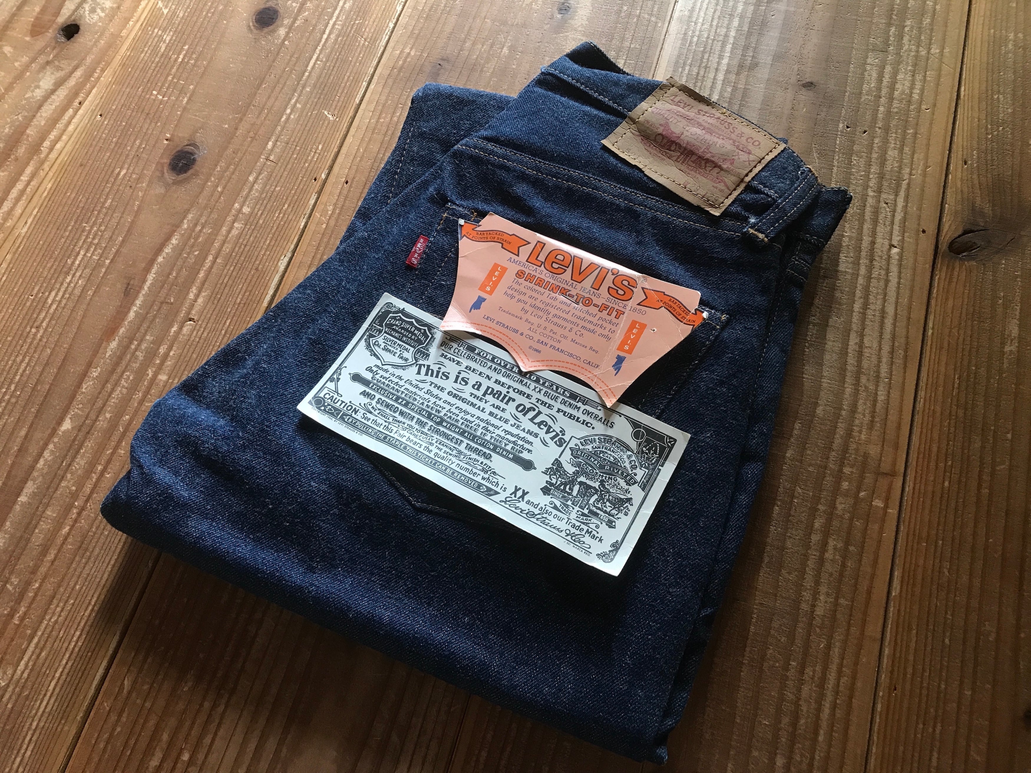 ディティールチェック】70's Levi's 501 BIG E (通称66 BIG-E