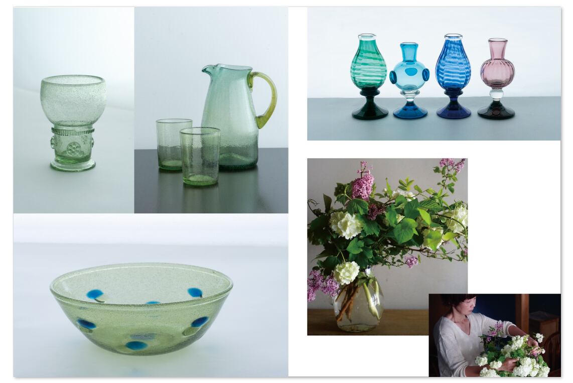 三宅義一の吹きガラス』 | くらしのギャラリー杜の街グレース店