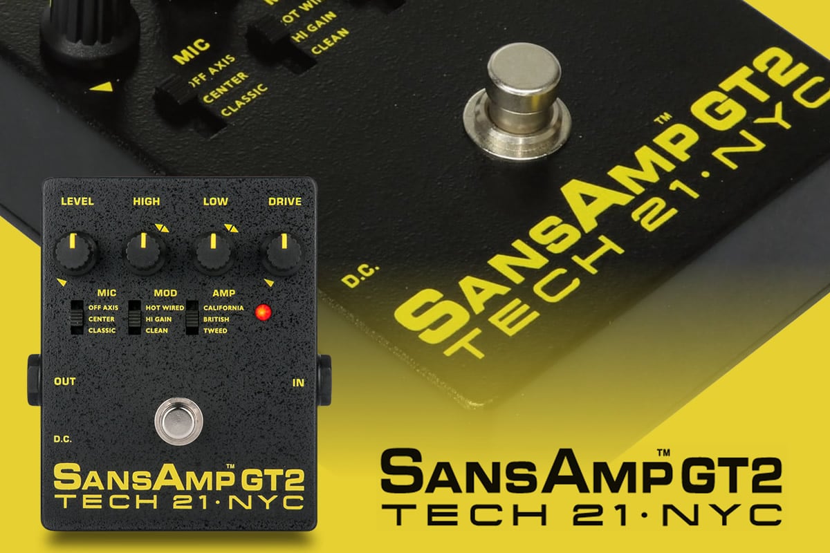 定番中の定番アンプ＆キャビネットシミュレーター「サンズアンプ GT2
