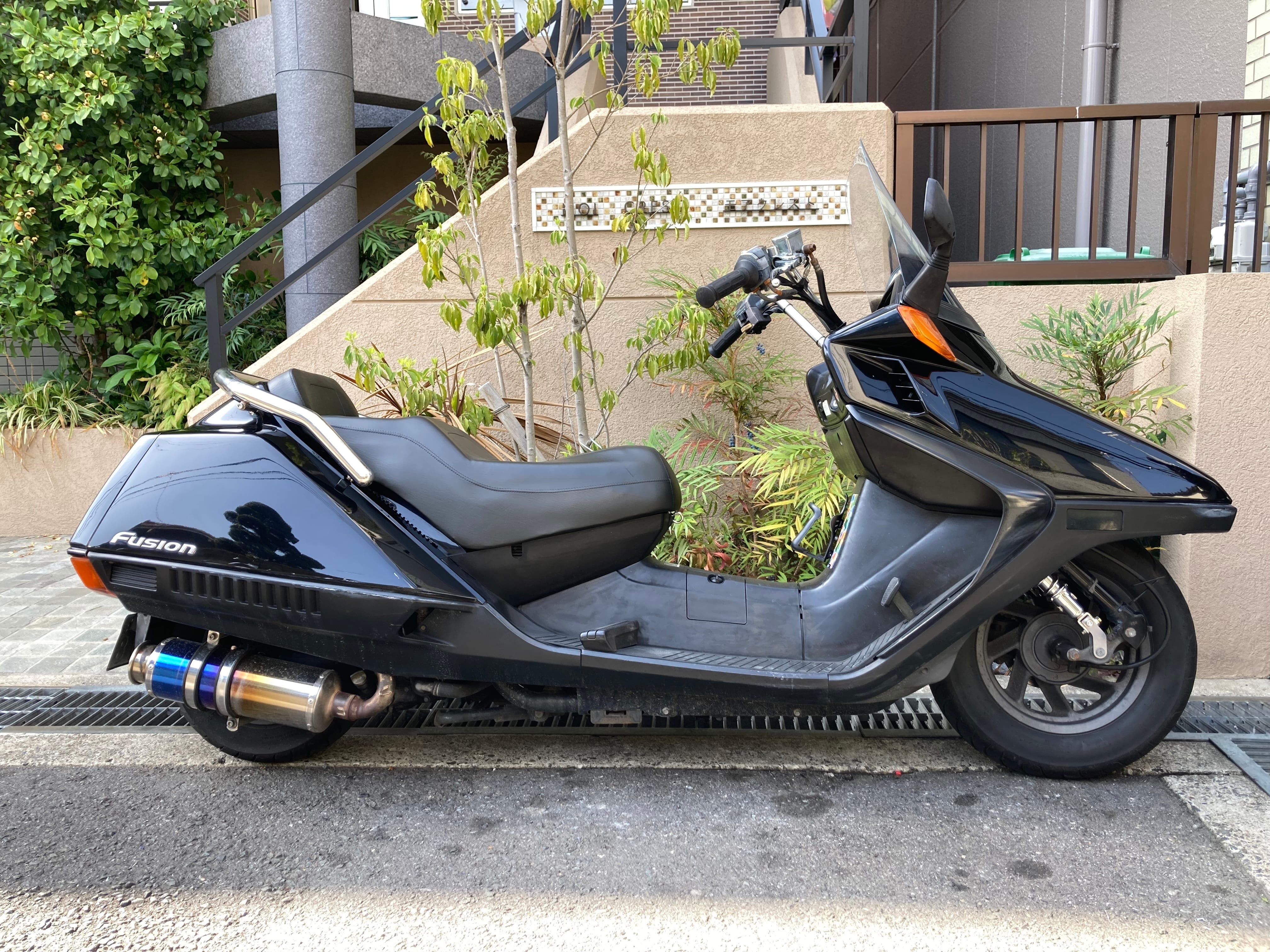 フュージョン用 4cmローダウン3点セット 前後サスペンション