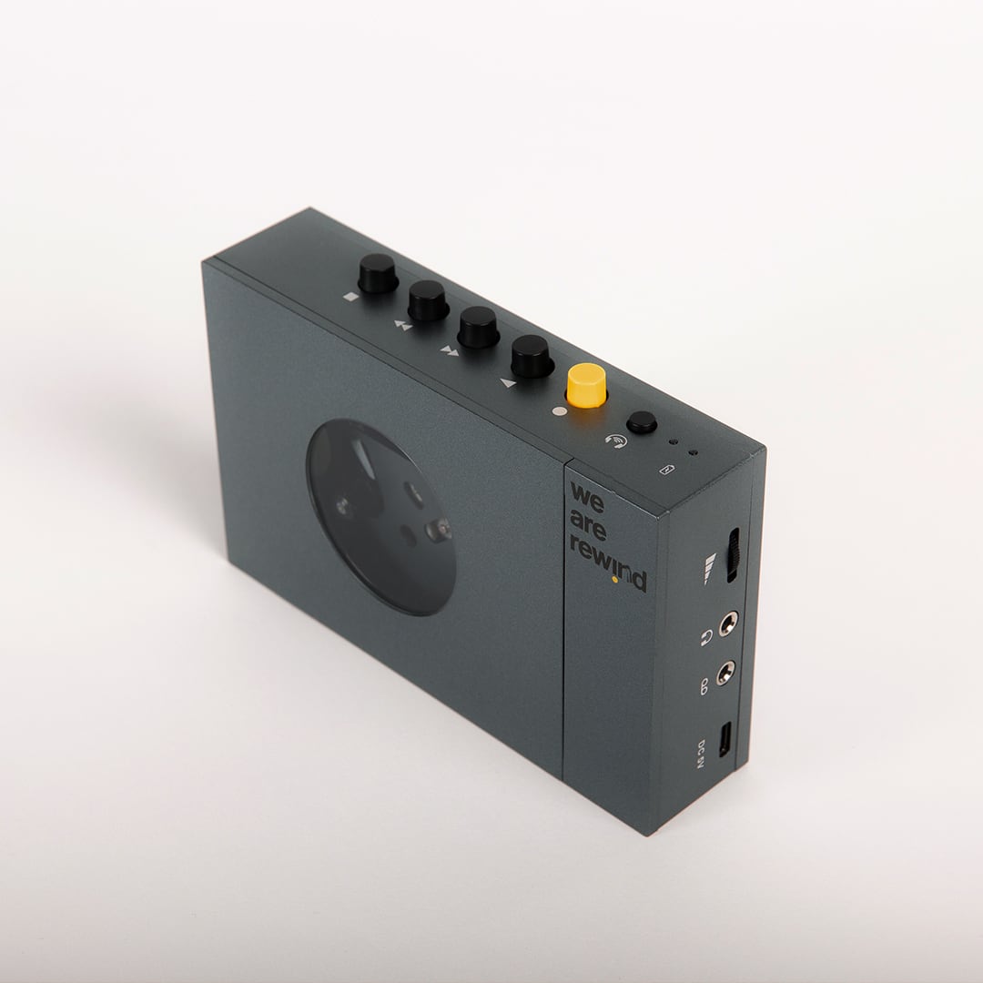 WE ARE REWIND Cassette Player Grey - KEITH | マンモスビル