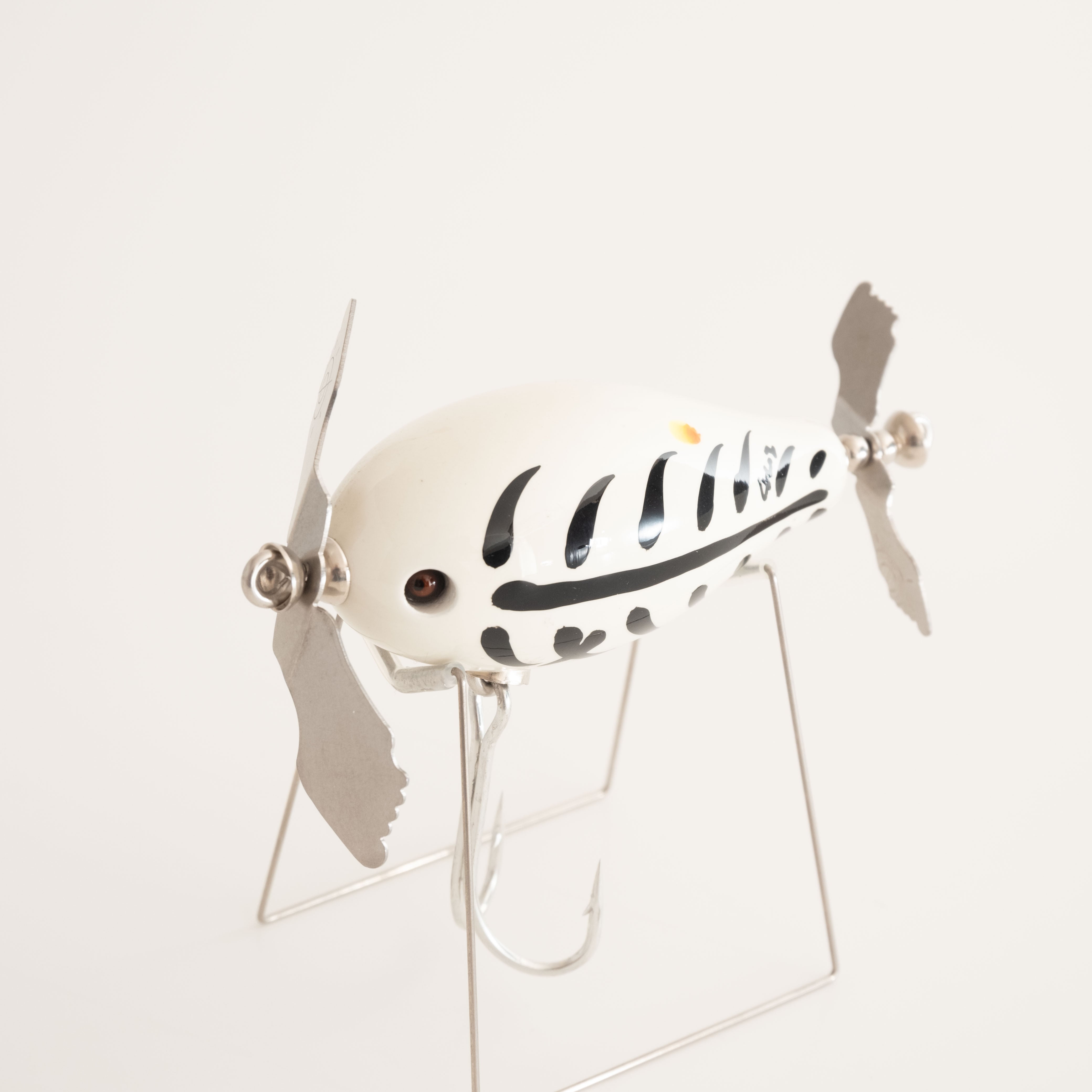 痴虫（ チムシ）小さい海馬55 WS ルアー 白ホネスポット Soak up the