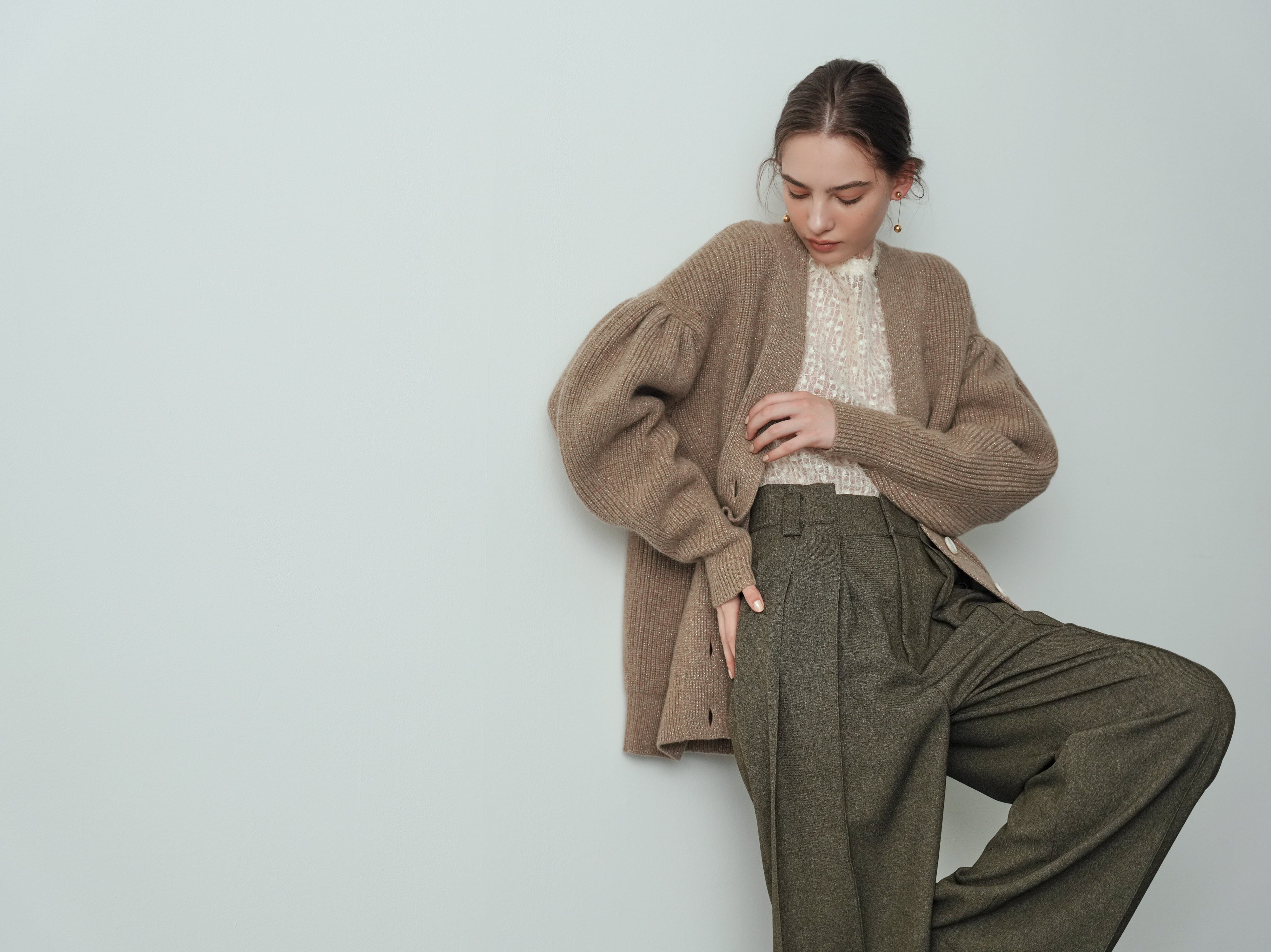 チュールシアートップス Beatrice ホワイト | Cygne