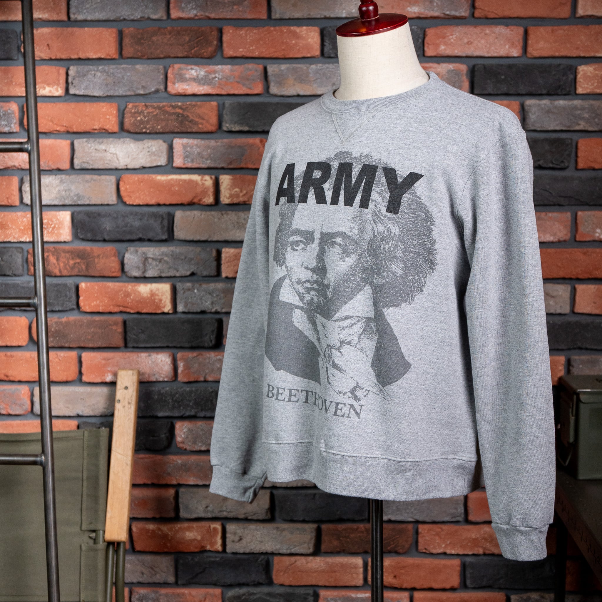 REMAKE】U.S. ARMY Physical Training Sweat Shirt 