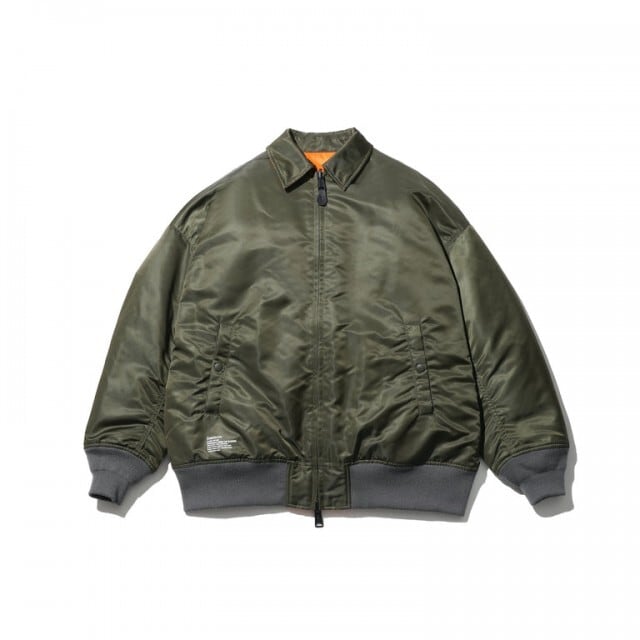 FreshService - FLIGHT NYLON REVERSIBLE SWING TOP BLOUSON | HUMAN