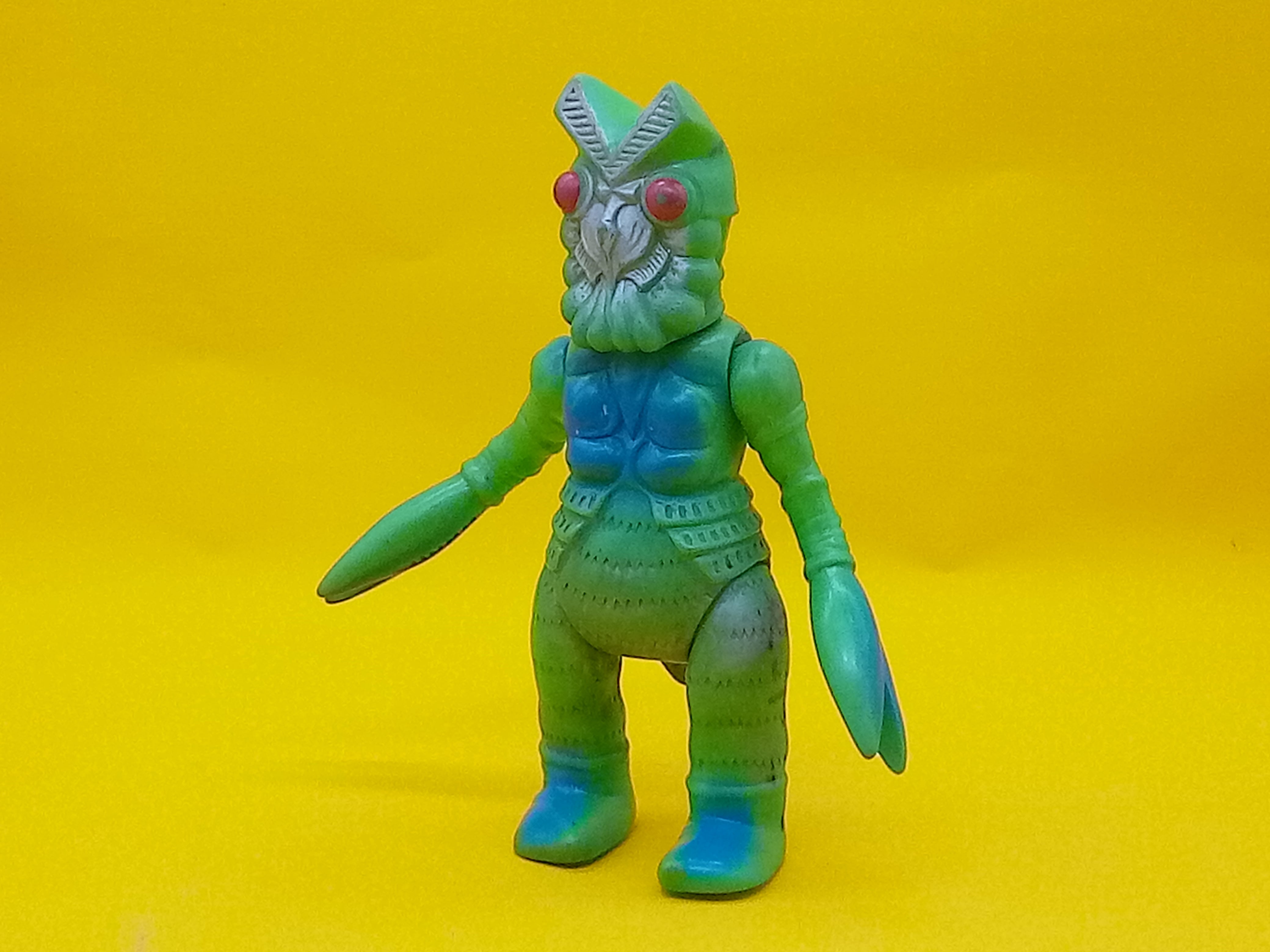 バルタン星人 美品 ソフビ バルタン星人 希少ソフビ バルタン星人 美品