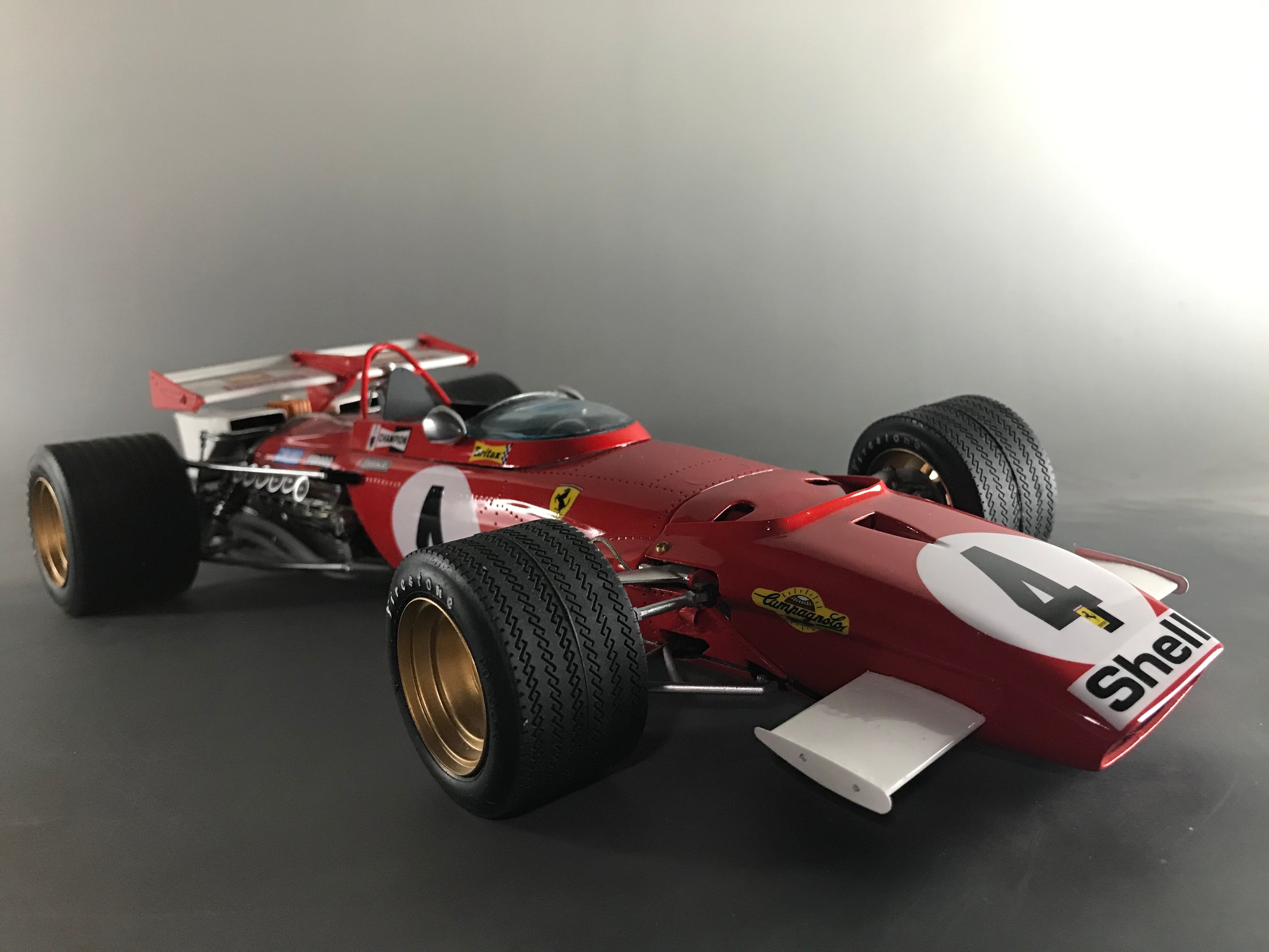 制作サンプル タミヤ1/12 フェラーリ312B完成品 | Ken-1 Model Car Works