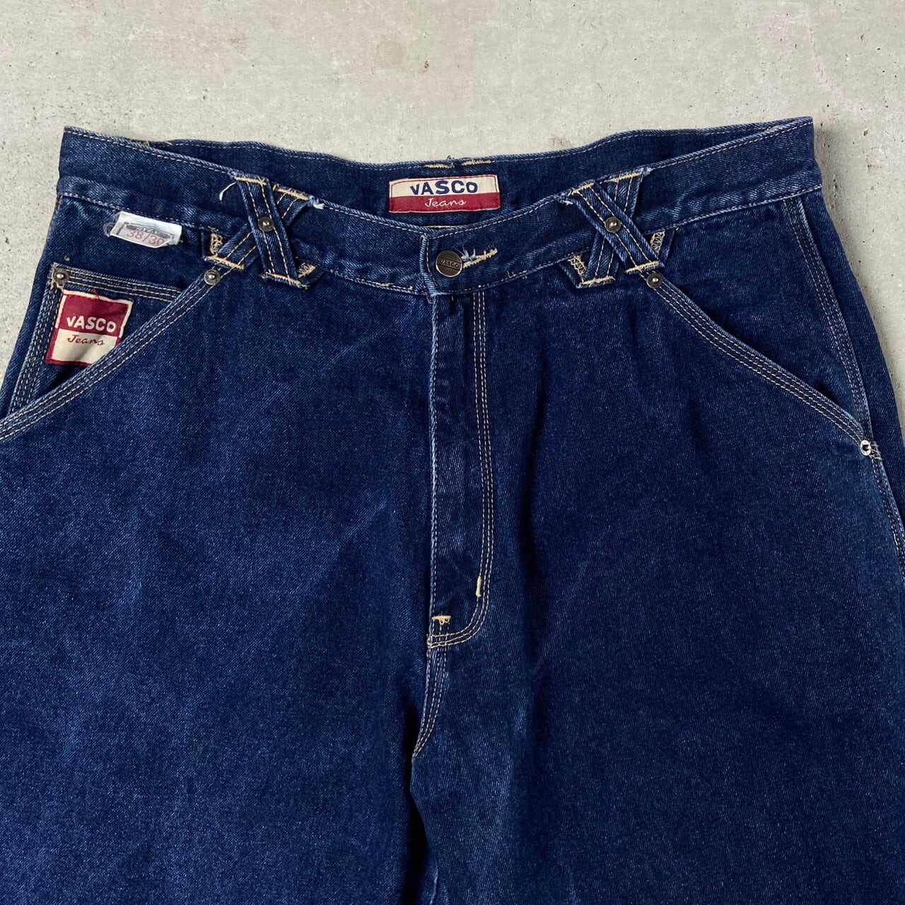 90年代〜 VASCO JEANS バギーデニムパンツ ワイドデニムパンツ W38